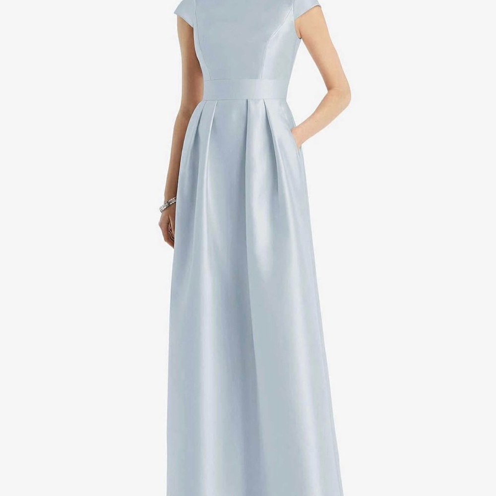 Dessy Collection “Mist” Bridesmaid Dress